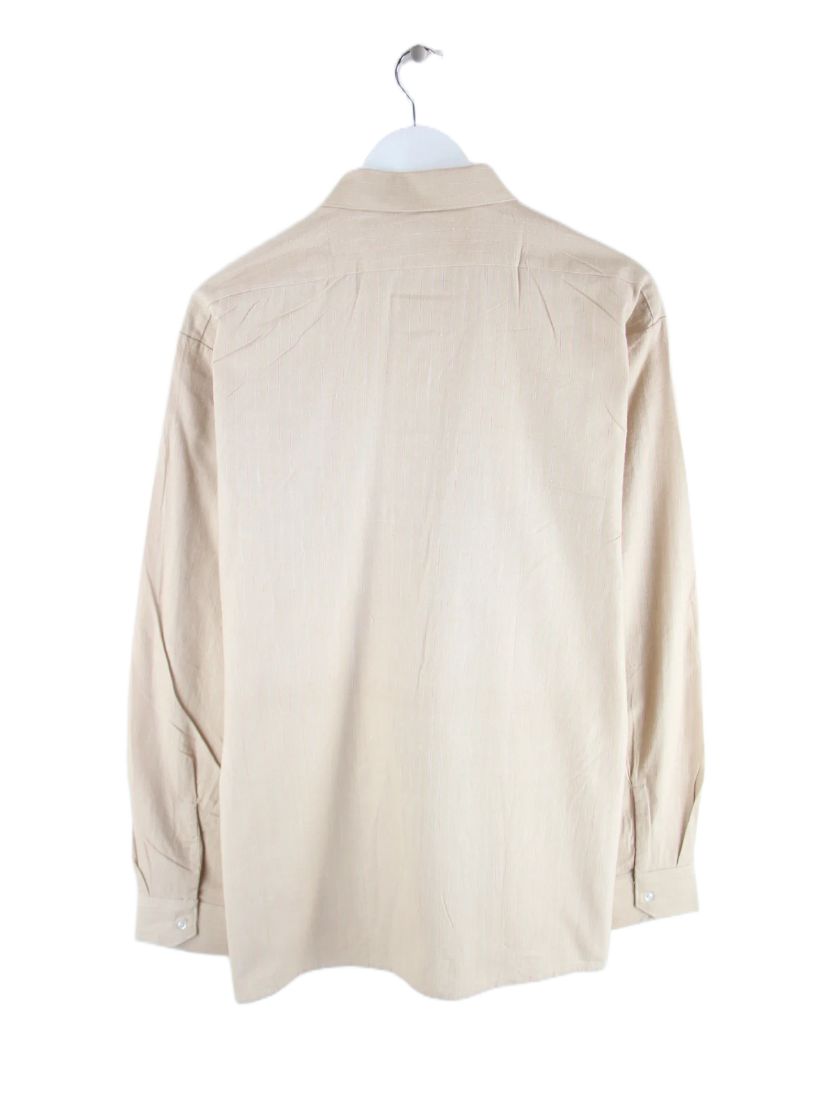 Vintage Freizeit Hemd Beige XL – Rückseite