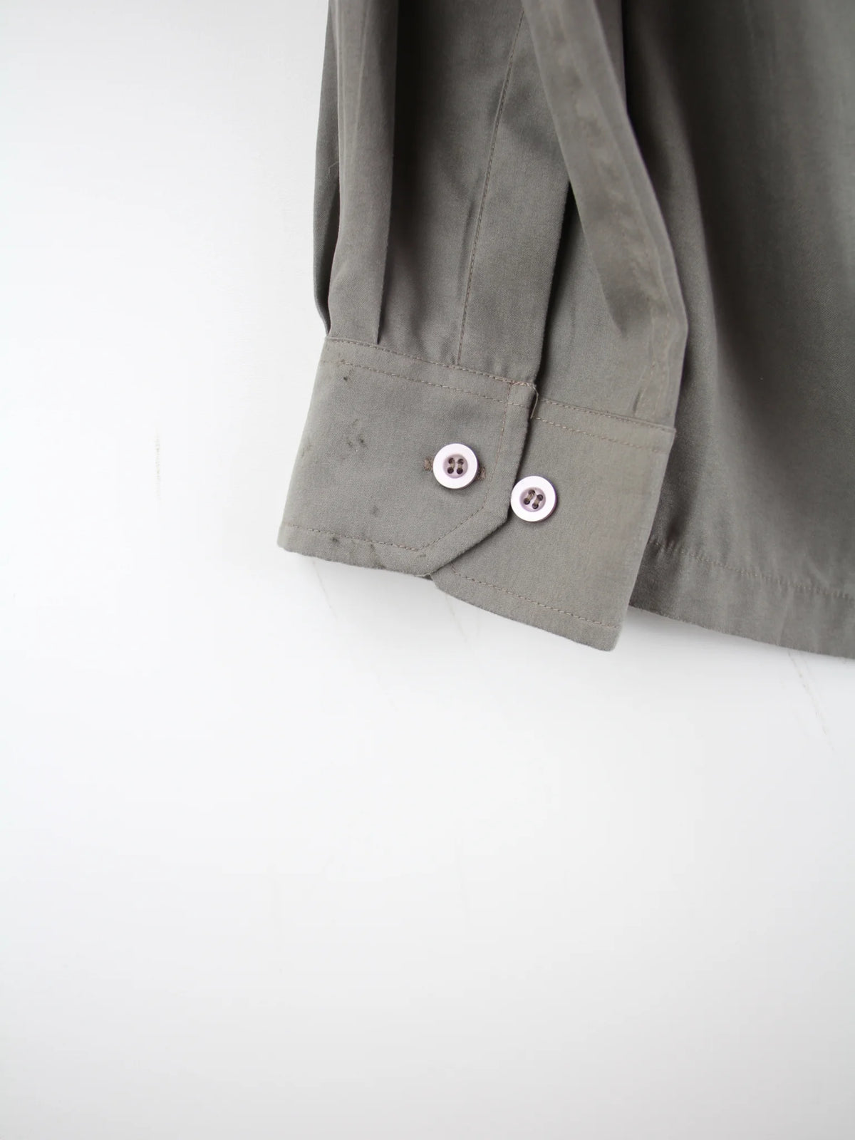 Vintage Freizeit Hemd Grau XXL – Detailbild 1