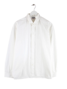 Vintage Freizeit Hemd Weiß XL – Vorderseite