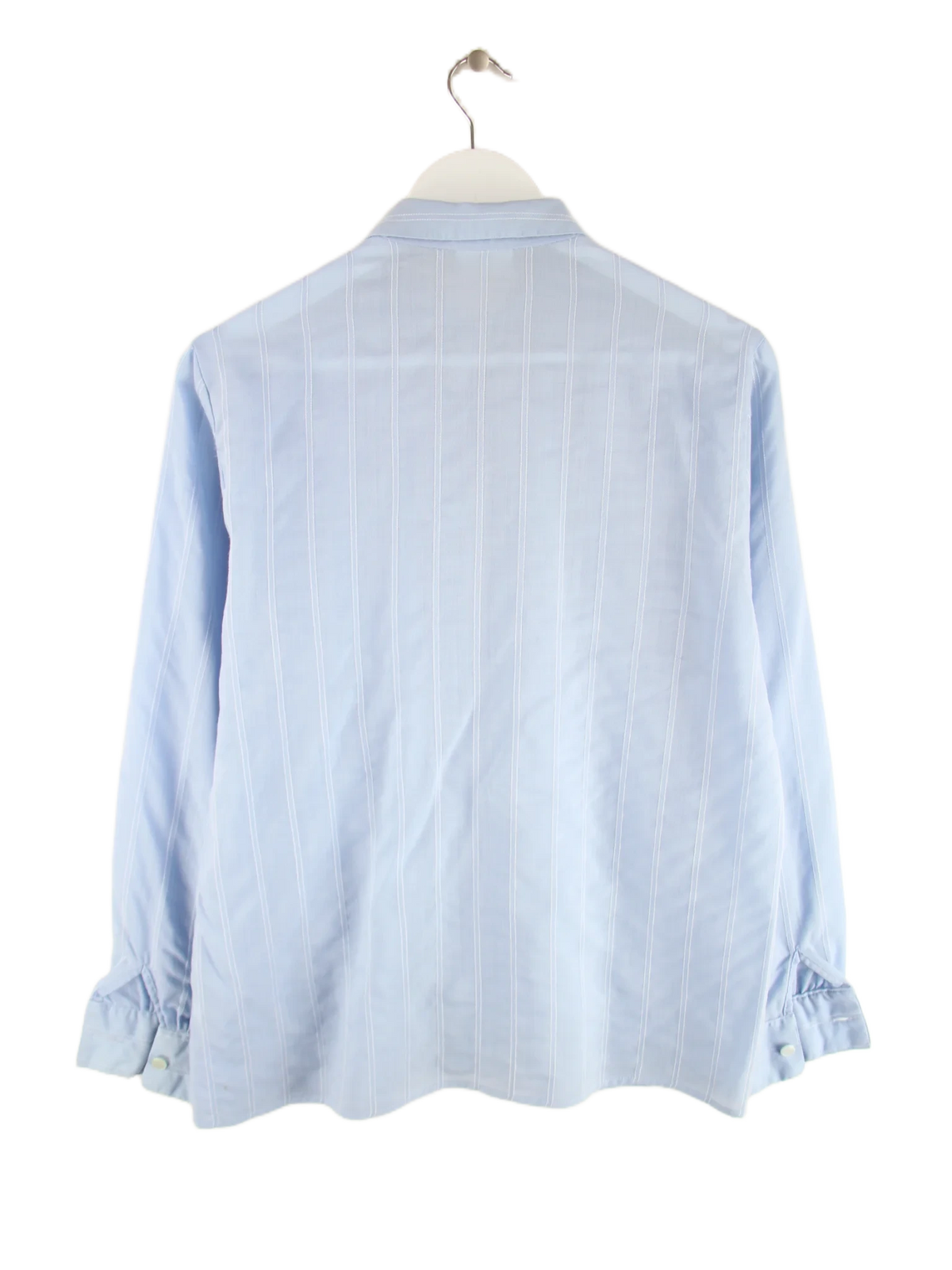 Vintage Hemd Blau L – Rückseite