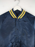 Vintage Jacke Blau M – Detailansicht Vorderseite
