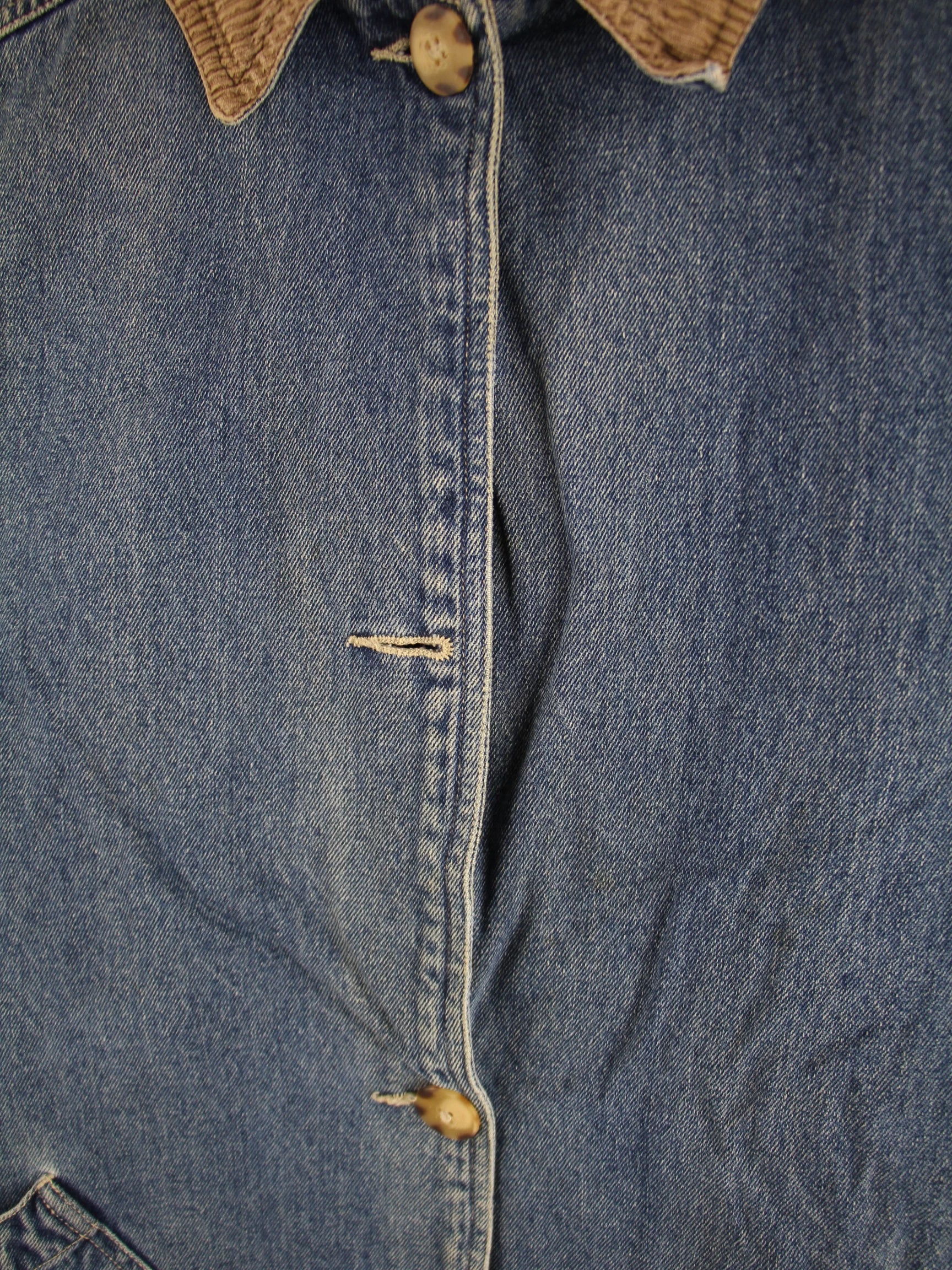 Vintage Jacke Blau L – Etikett