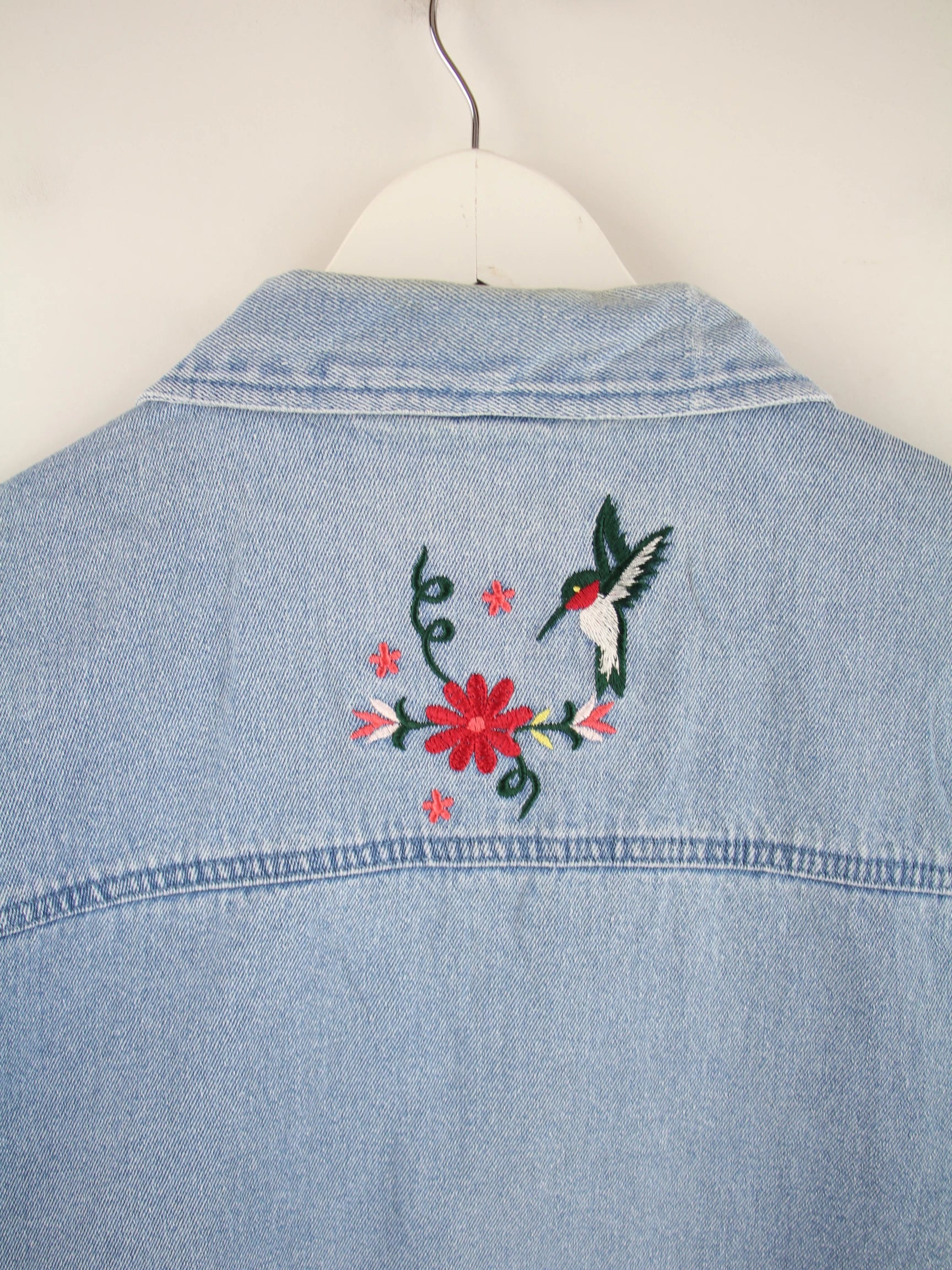 Vintage Jacke Blau M – Etikett