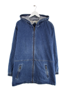 Vintage Jacke Blau L – Vorderseite