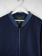 Vintage Jacke Blau XXL – Detailansicht Vorderseite