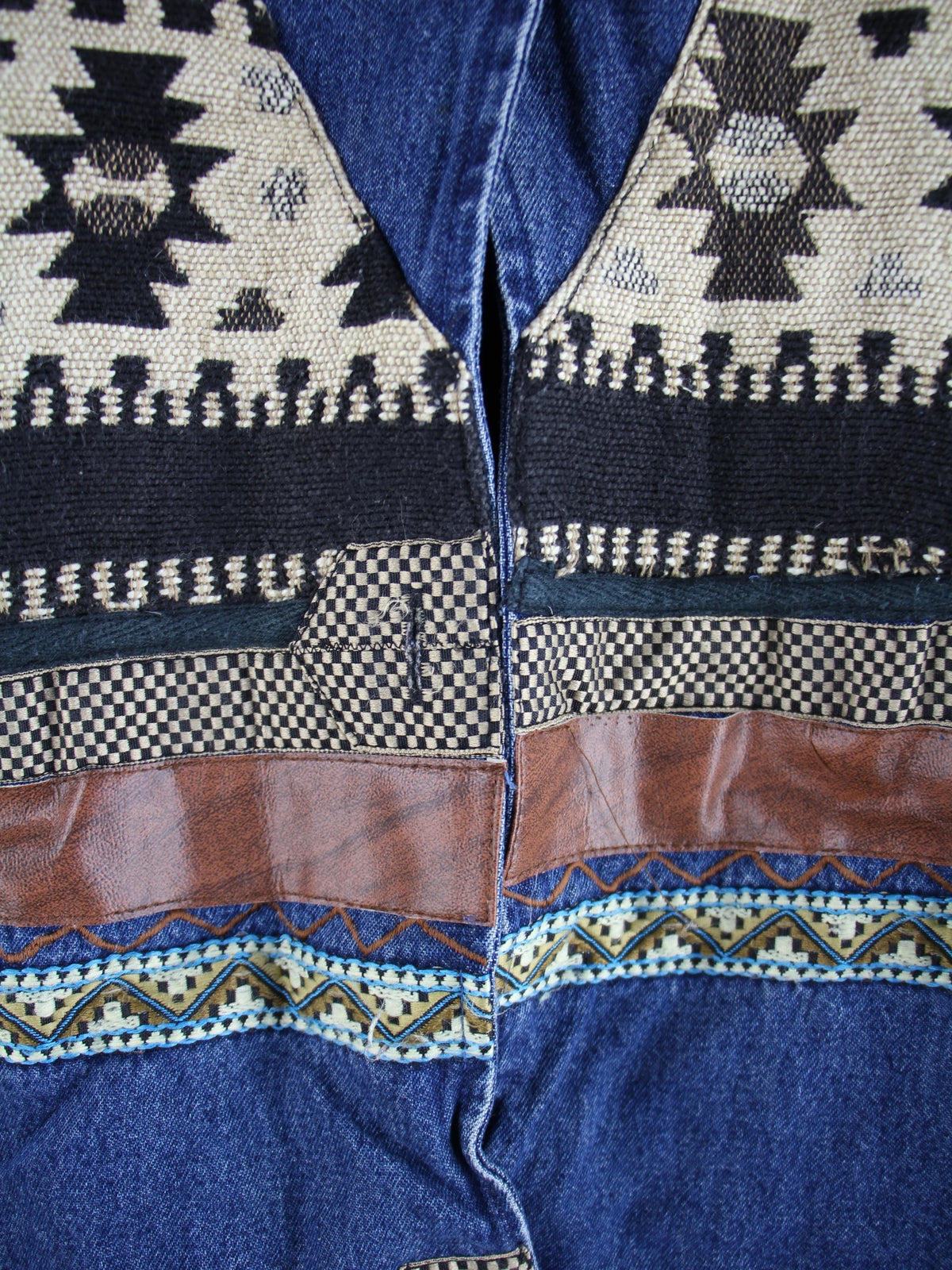 Vintage Jacke Blau XXL – Detailbild 1
