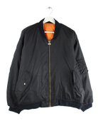Vintage Jacke Schwarz XL – Vorderseite