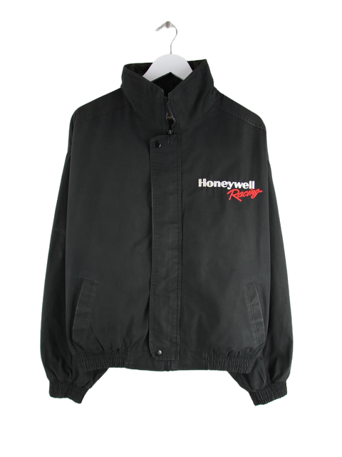 Vintage Jacke Schwarz XL – Vorderseite