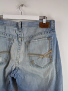Vintage Jeans Blau W34 – Detailansicht Vorderseite