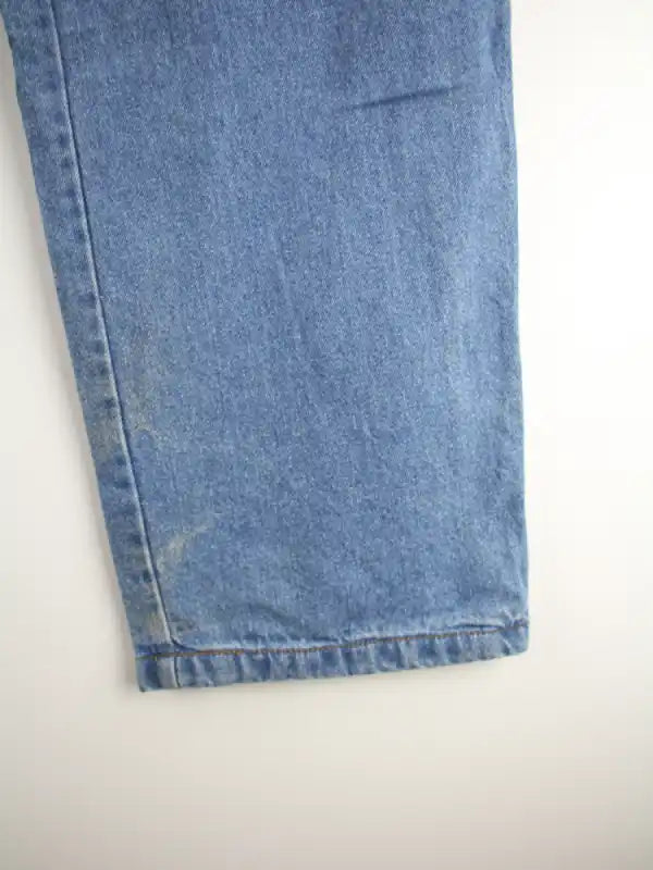 Vintage Jeans Blau – Detailansicht Vorderseite