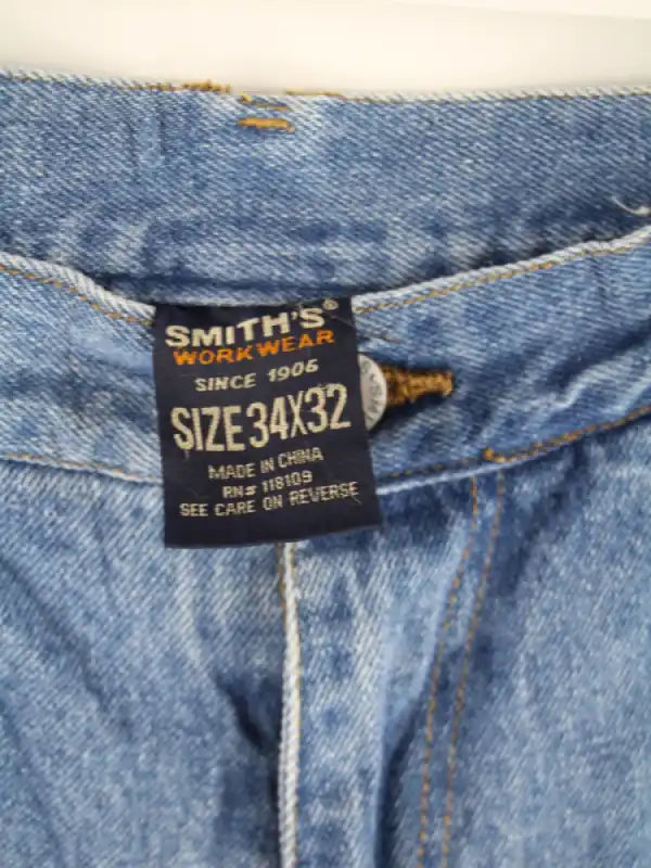 Vintage Jeans Blau – Detailbild 1