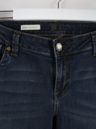 Vintage Jeans Blau – Detailansicht Vorderseite