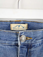 Vintage Jeans Blau – Detailansicht Vorderseite