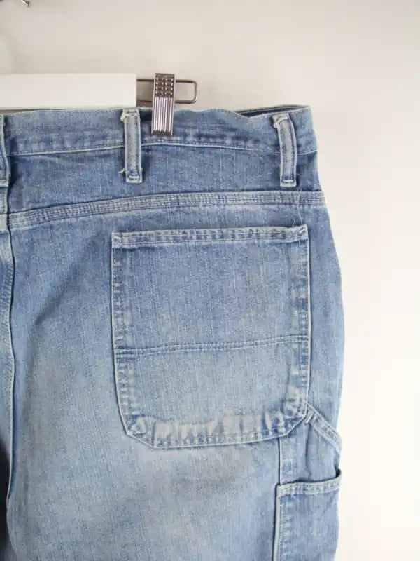 Vintage Jeans Blau – Detailansicht Vorderseite