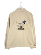 Vintage Jeansjacke Beige XL – Rückseite