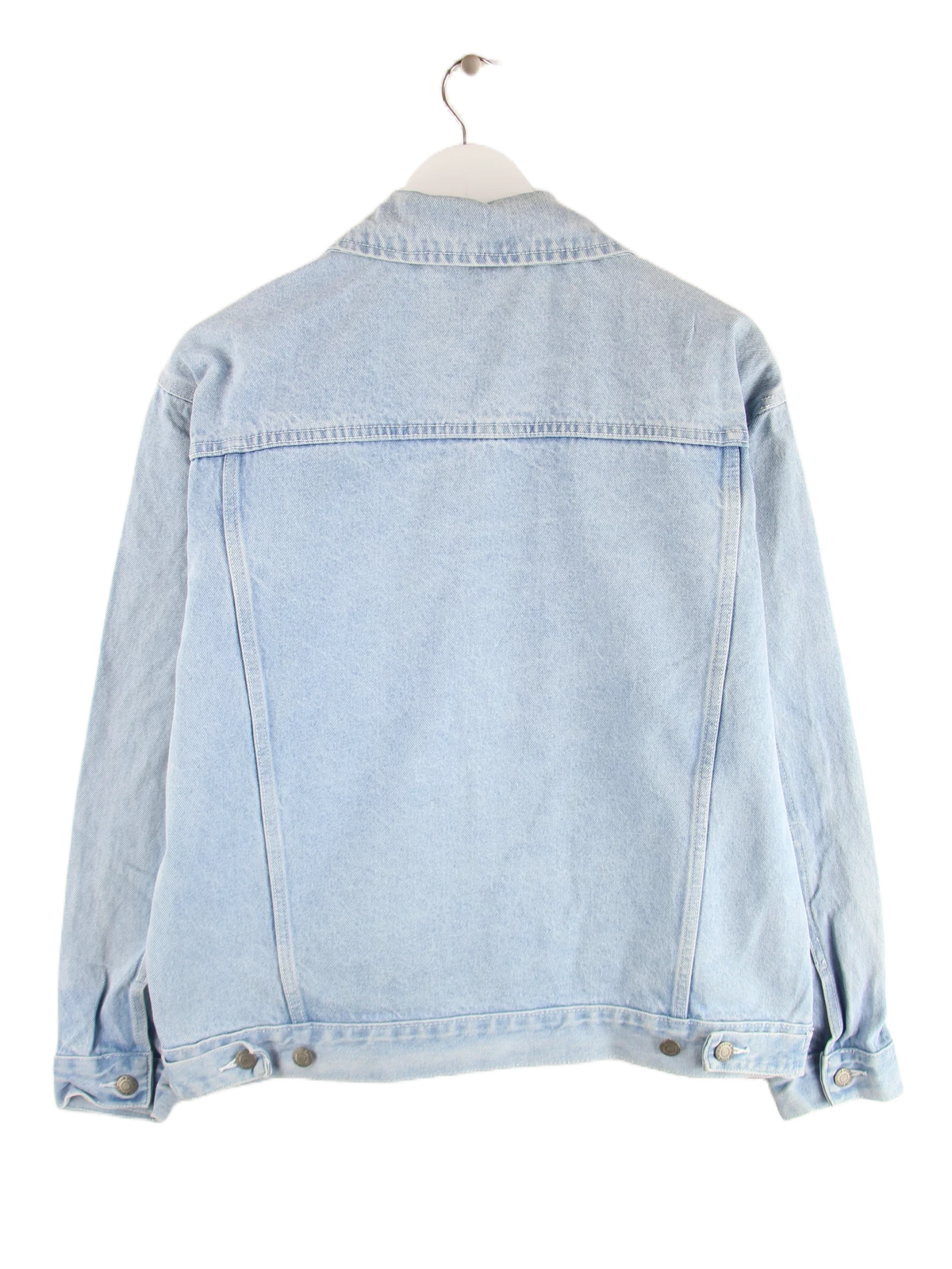 Vintage Jeansjacke Blau L – Rückseite