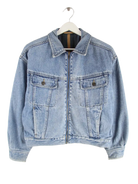 Vintage Jeansjacke Blau S – Vorderseite