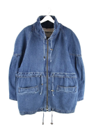 Vintage Jeansjacke Blau M – Vorderseite