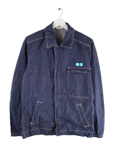 Vintage Jeansjacke Blau M – Vorderseite
