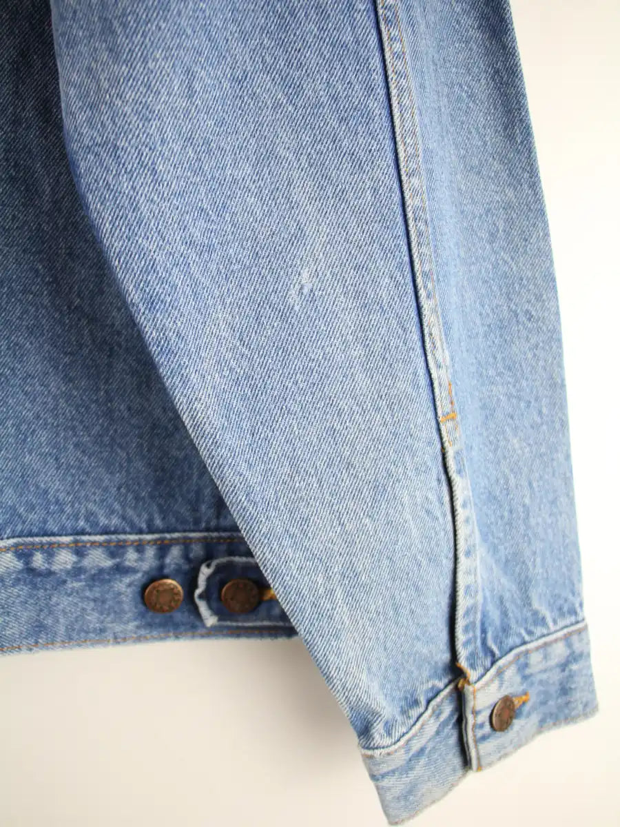 Vintage Jeansjacke Blau XL – Detailbild 1
