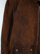 Vintage Lederjacke Braun M – Detailbild 1