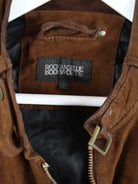 Vintage Lederjacke Braun M – Detailbild 3