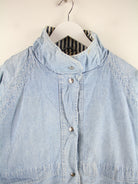 Vintage Leichte Jacke Blau L – Detailansicht Vorderseite