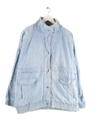 Vintage Leichte Jacke Blau L – Vorderseite