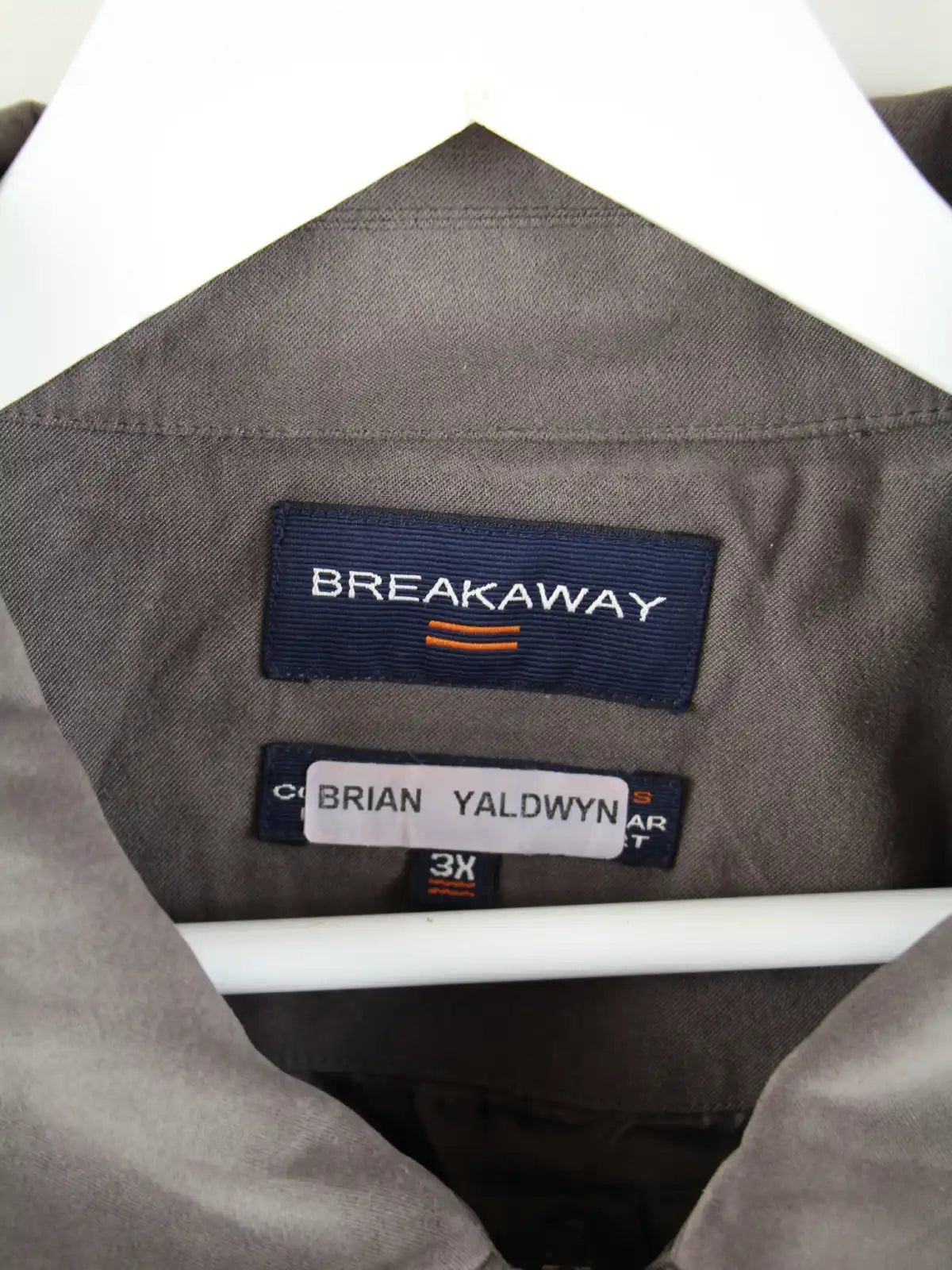 Vintage Leichte Jacke Grau 3XL – Etikett