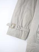 Vintage Mantel Beige L – Etikett