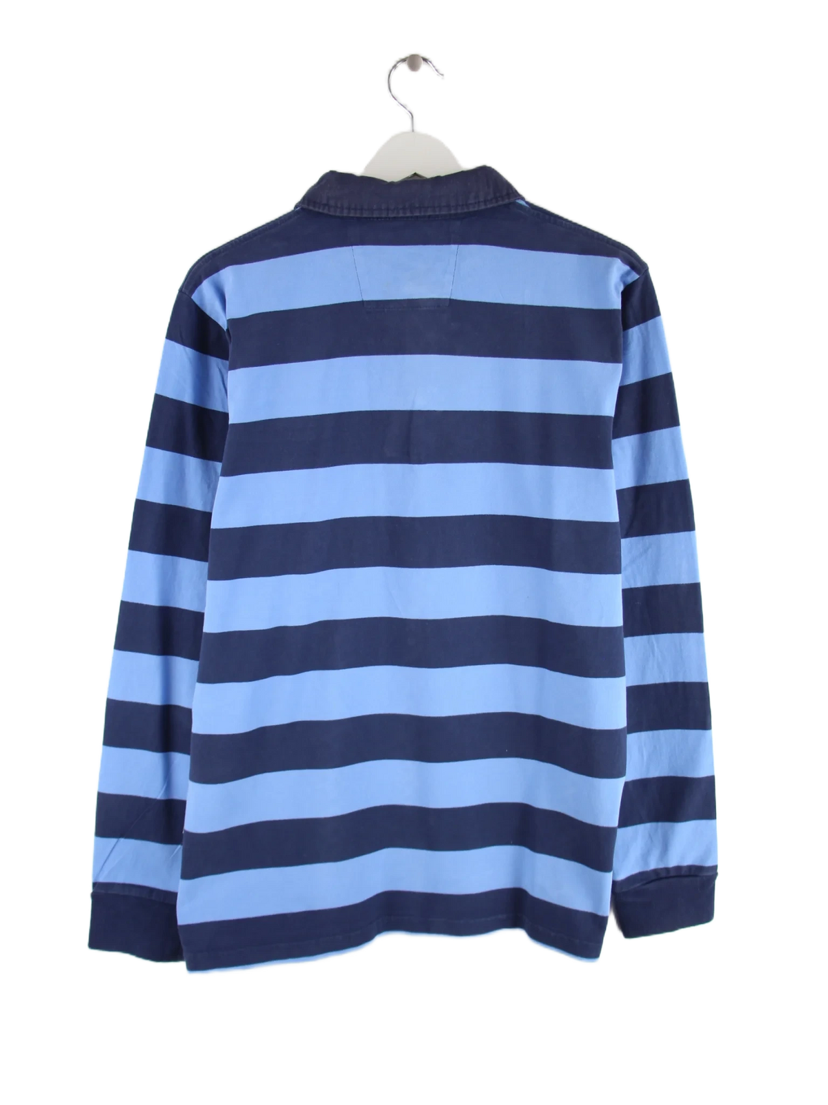 Vintage Polo Blau L – Rückseite