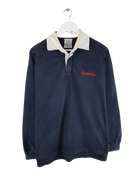 Vintage Polo Blau M – Vorderseite