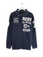 Vintage Polo Blau XXL – Vorderseite