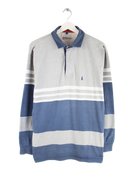 Vintage Polo Grau L – Vorderseite