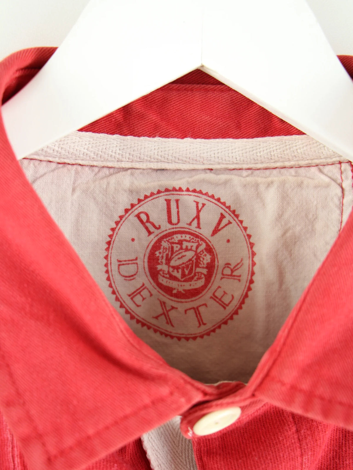 Vintage Polo Rot L – Etikett