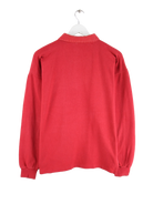 Vintage Polo Rot L – Rückseite