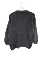 Vintage Pullover Grau M – Rückseite