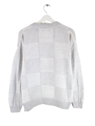 Vintage Pullover Grau M – Rückseite