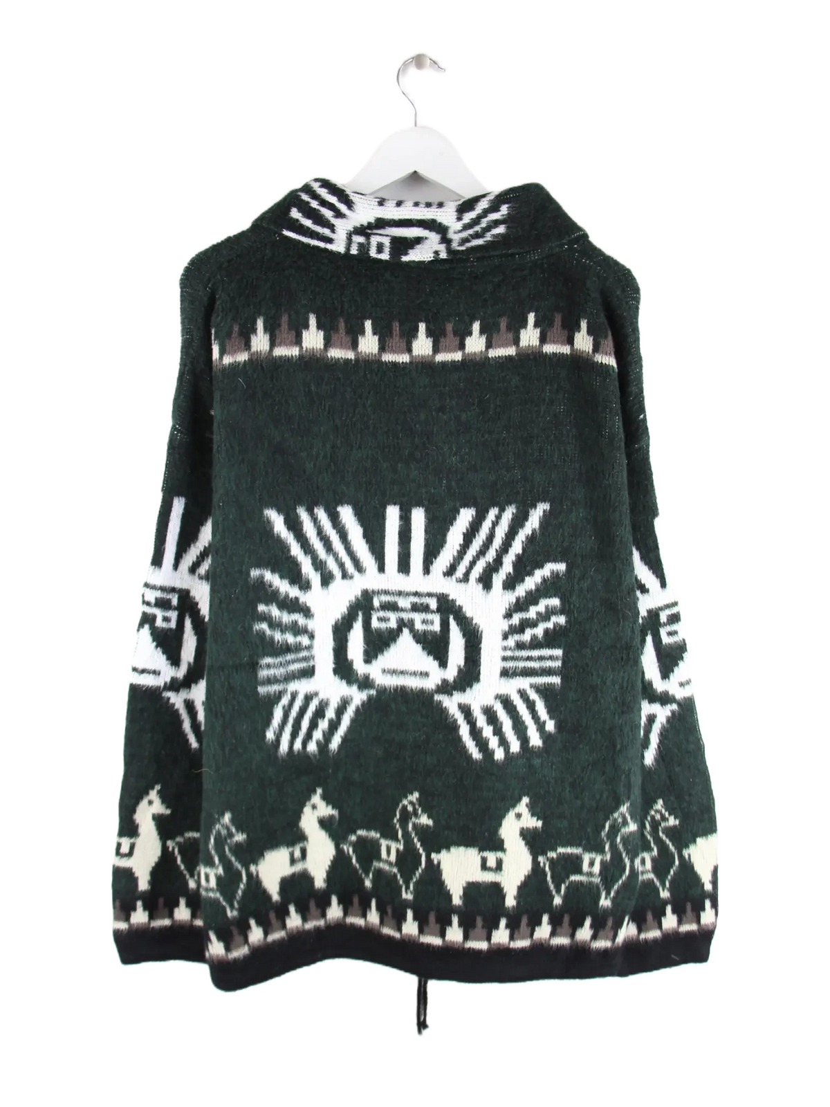 Vintage Pullover Grün 3XL – Rückseite