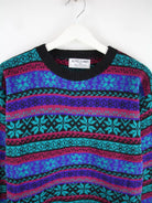 Vintage Pullover Mehrfarbig XL – Etikett