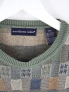 Vintage Pullover Mehrfarbig XXL – Etikett