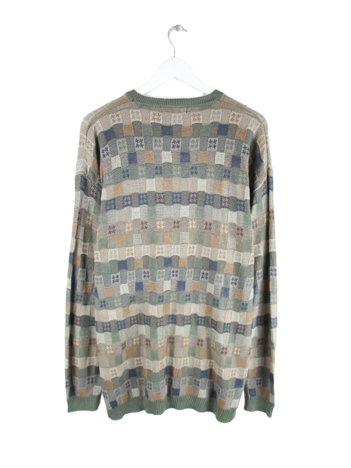 Vintage Pullover Mehrfarbig XXL – Rückseite