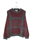 Vintage Pullover Rot L – Vorderseite