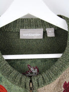 Vintage Strickjacke Grün XL – Etikett
