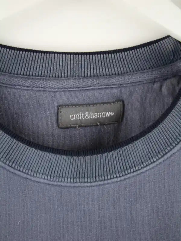 Vintage Sweater Blau XXL – Etikett