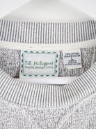 Vintage Sweater Grau L – Etikett