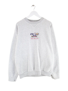 Vintage Sweater Grau L – Vorderseite