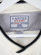 Vintage Sweater Weiß M – Etikett