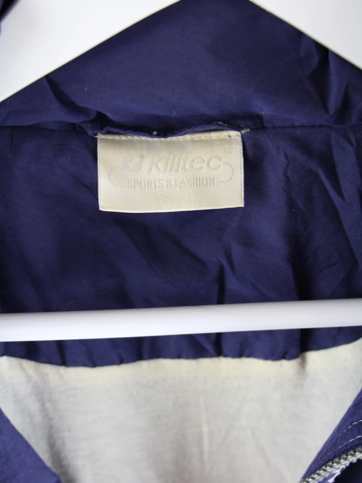 Vintage Windbreaker Mehrfarbig L – Etikett