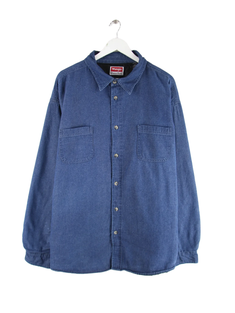 Wrangler Jeansjacke Blau 3XL – Vorderseite